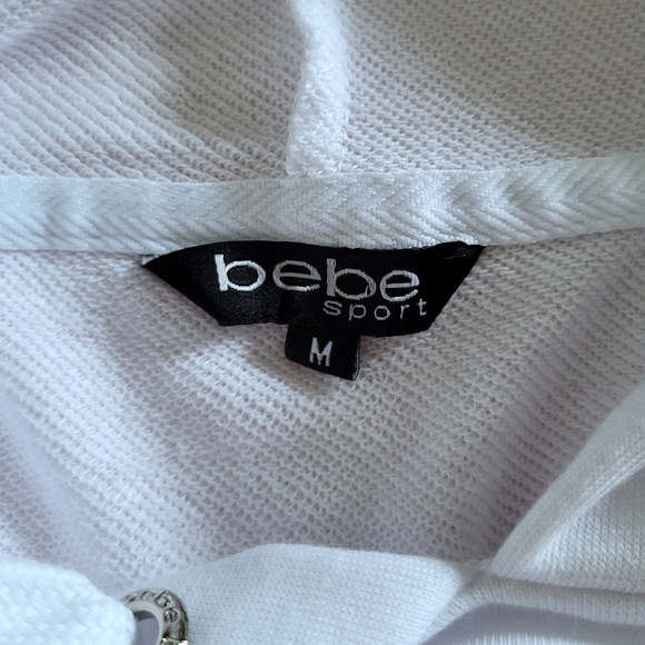 bebe Sport⛹️ "Neon Lites" Pullover Hoodie with Thumb👍 Holes - NWT - Picture 4 of 16